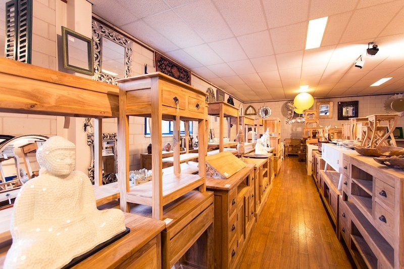 boeddha beeld - keramiek - 30 cm - uniek bij TTM Wonen, TTM Wonen, Meubels – (Perzische) Tapijten en Woonaccessoires, Taag 63, 2491 CS, Den Haag (Forepark)