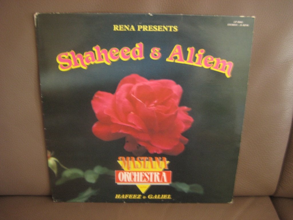 Shaheed & Aliem, Mastana Orchestra* – Rena Presents Shaheed, LP, Zo goed als nieuw, 12 inch, Indiaas
