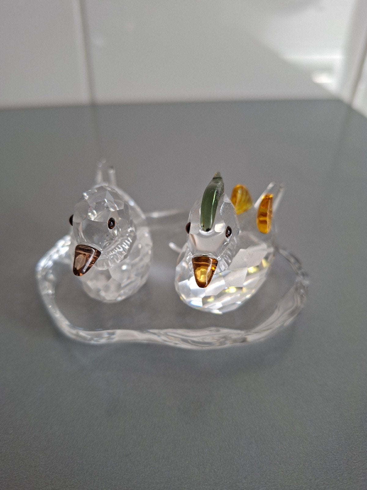 swarovski mandarijneenden, Ophalen of Verzenden, Zo goed als nieuw, Figuurtje