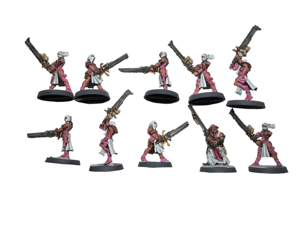 Warhammer 40K Sisters of Battle Sisters Repentia, Hobby en Vrije tijd, Wargaming, Zo goed als nieuw, Warhammer, Ophalen of Verzenden