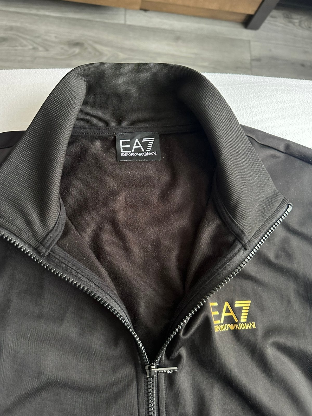 EA7 Emporio Armani trainingspak, Maat 48/50 (M), Zwart, Nieuw, Ophalen of Verzenden