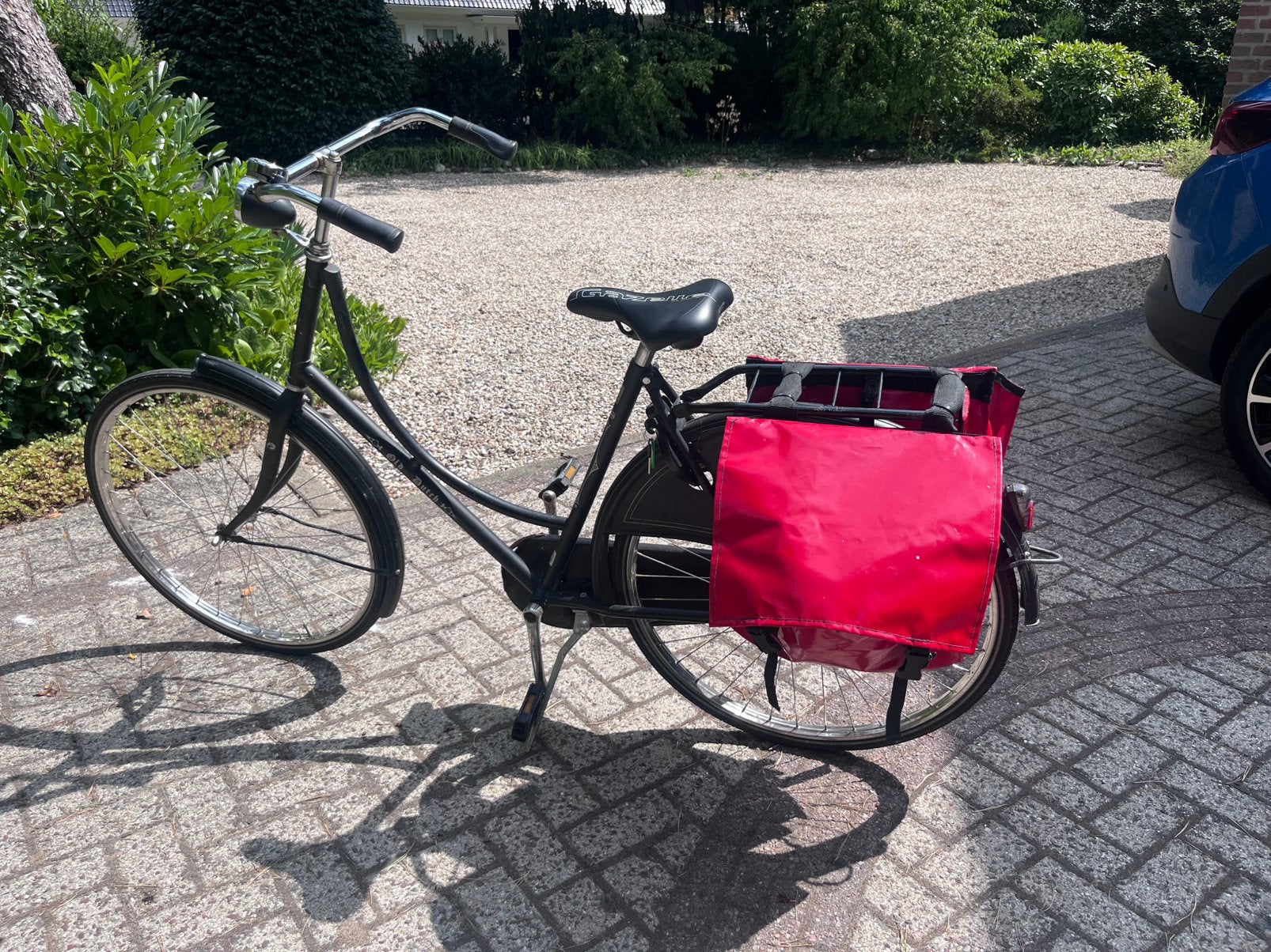 Batavus Old Dutch – met dubbele fietstassen, Fietsen en Brommers, Fietsen | Dames | Omafietsen, 47 tot 50 cm, Ophalen, Gebruikt