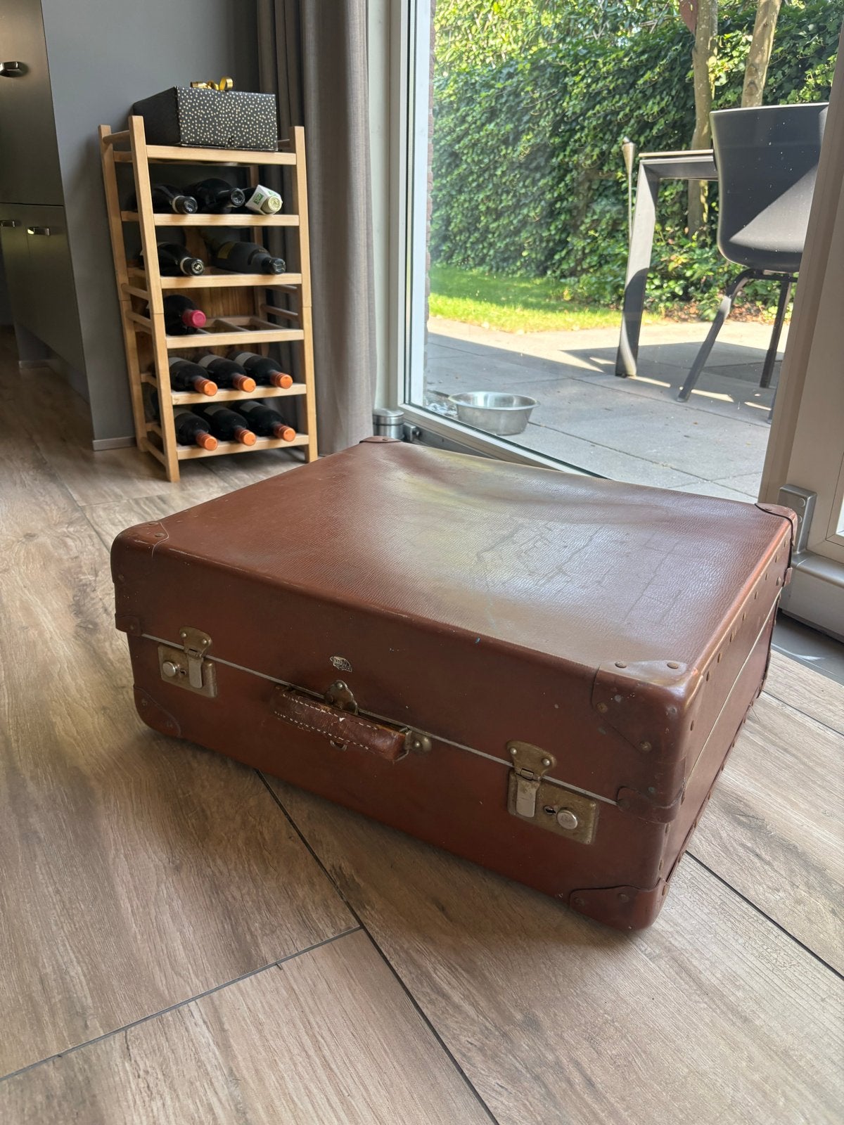 Vintage koffer, Ophalen, Overige materialen, Gebruikt, 50 tot 60 cm