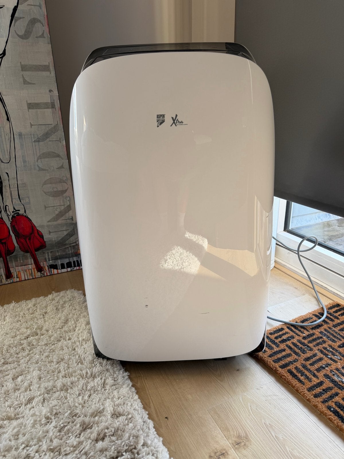 Aspen Pumps 3,5 kw Xtra AX3006/1 airco, Witgoed en Apparatuur, Airco's, Ophalen, Gebruikt, 3 snelheden of meer, Koelen en Ontvochtigen