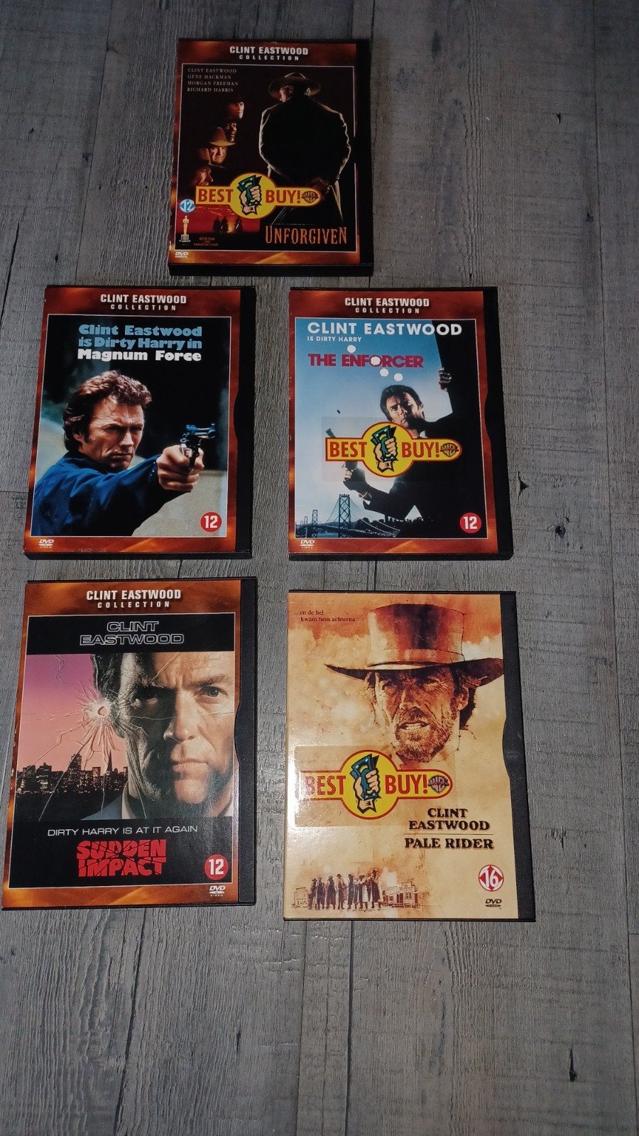 Dvd's Clint Eastwood, Engels, Ophalen of Verzenden, Zo goed als nieuw, Spaans