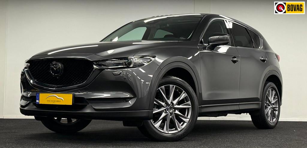 Mazda CX-5 2.5 SkyActiv-G 194 4WD AWD Signature*OpenDak*Lede, Auto's, Gebruikt, Zwart, 4 cilinders, Bedrijf