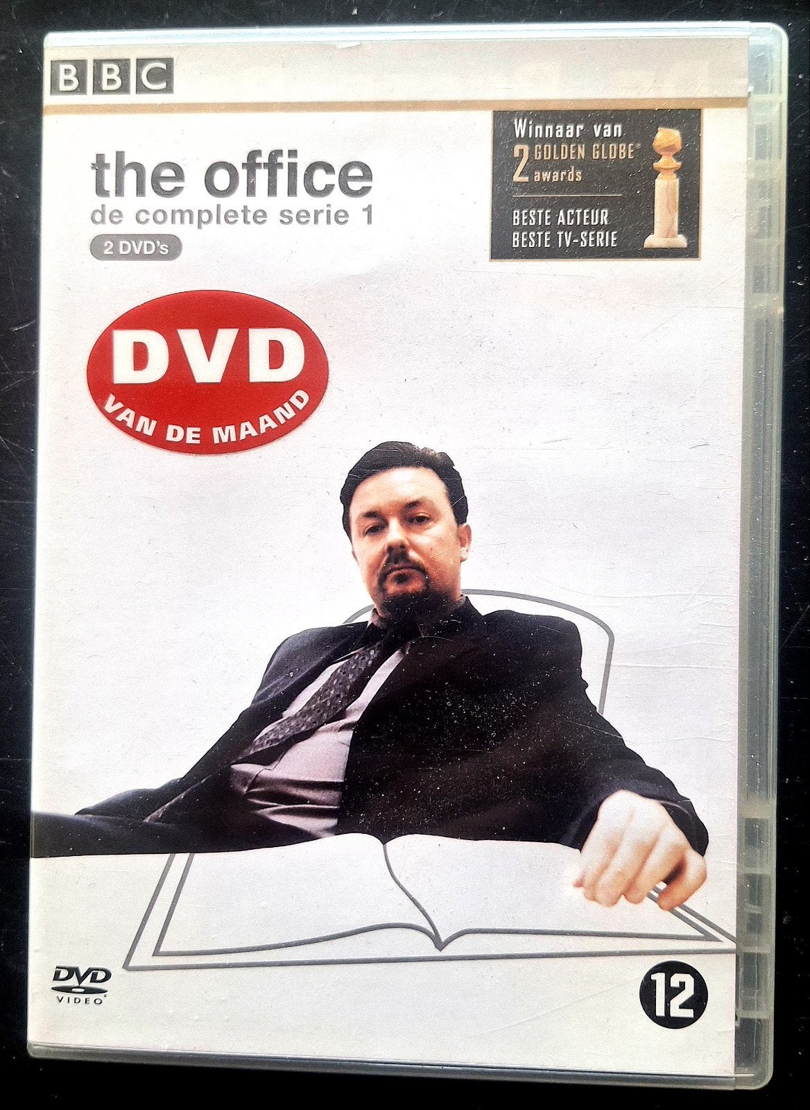 2-DVD  TVSERIE - The Office Serie 1, Vanaf 12 jaar, Ophalen of Verzenden, Gebruikt