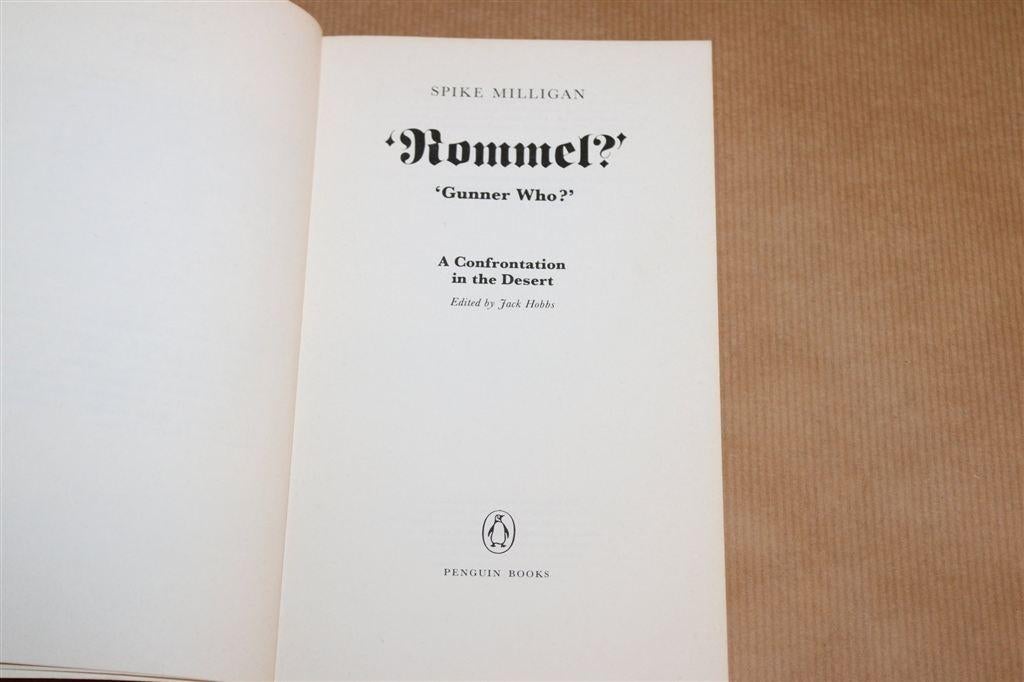 Rommel? Gunner Who? — Spike Milligan, Penguin 1976, Ophalen of Verzenden, Gelezen
