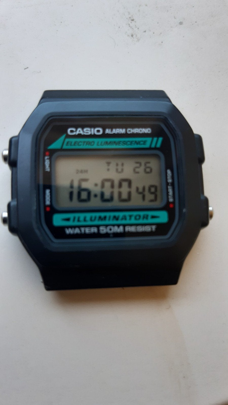 Casio W-86 Illuminator Polshorloge - Vintage Digitaal, Ophalen of Verzenden