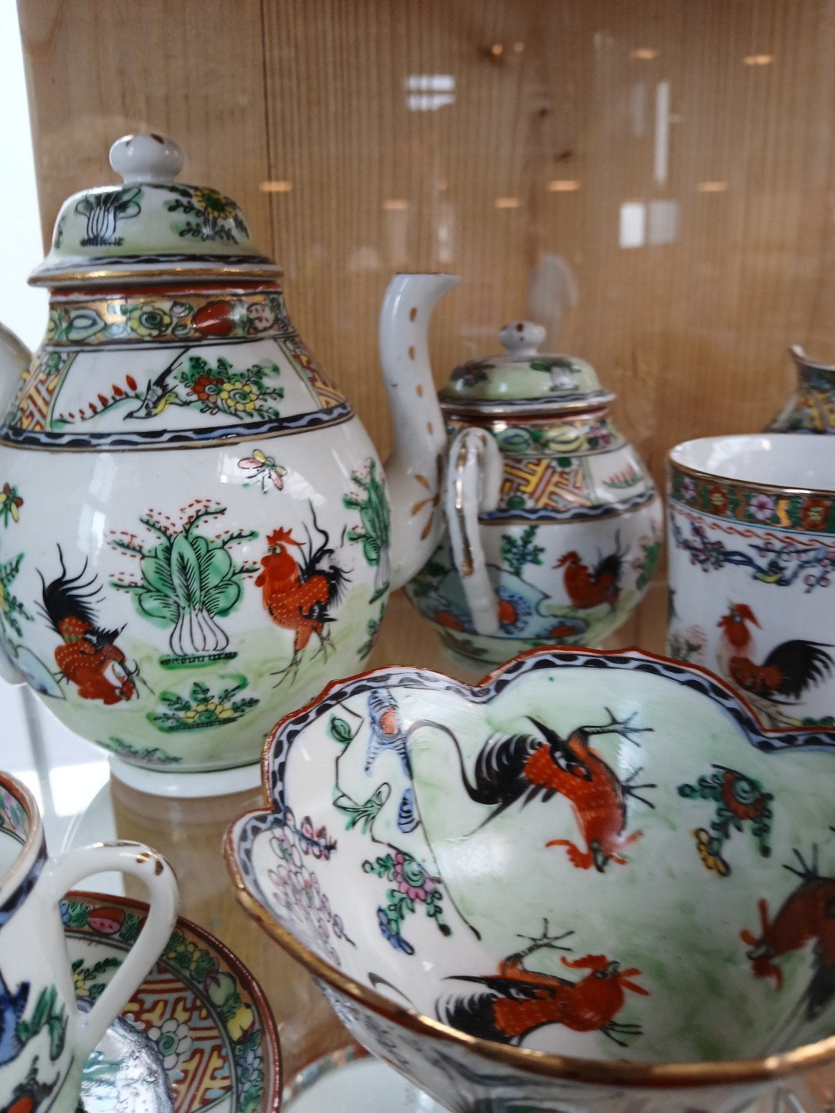 Prachtig Antiek 54 Chinees Porseleinen Servies, Antiek en Kunst, Ophalen