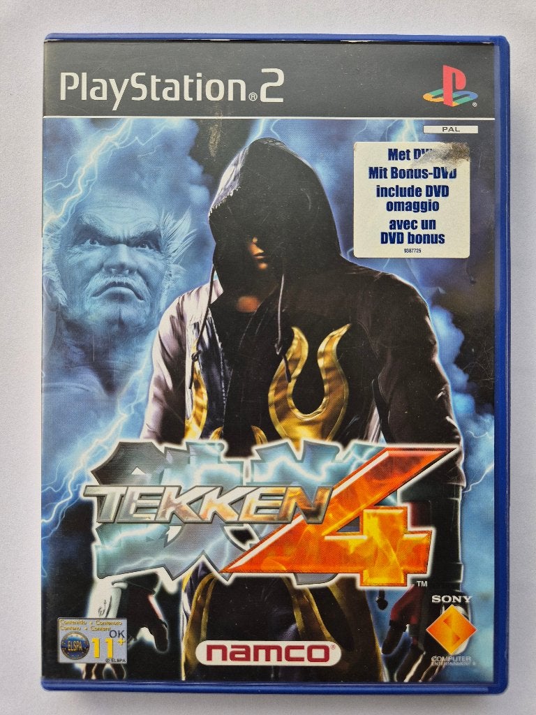 TEKKEN 4 + DEMO, Gebruikt, 1 speler, Racen en Vliegen, Ophalen of Verzenden