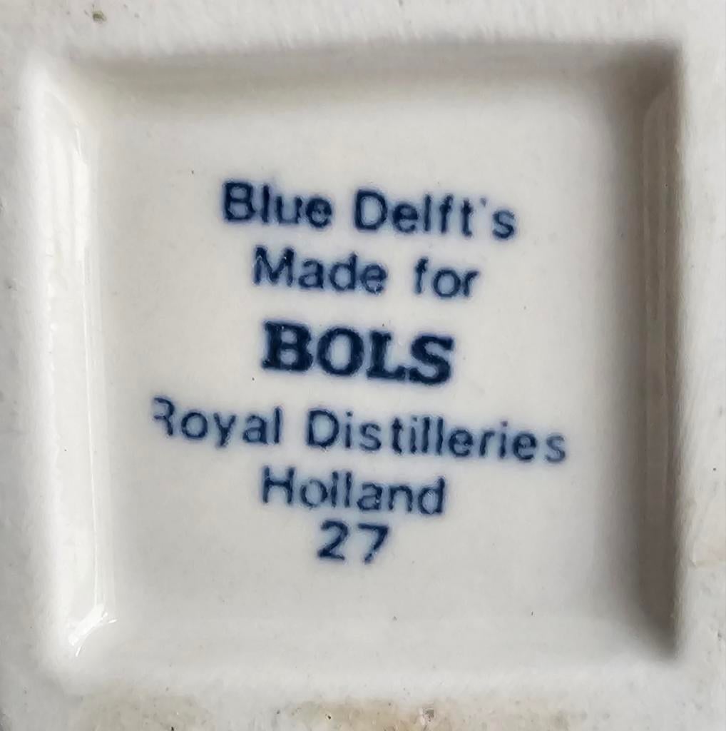 Bols Delfts Blauw Huisjes - Nrs. 27 & 34, Antiek en Kunst, Antiek | Keramiek en Aardewerk, Ophalen of Verzenden