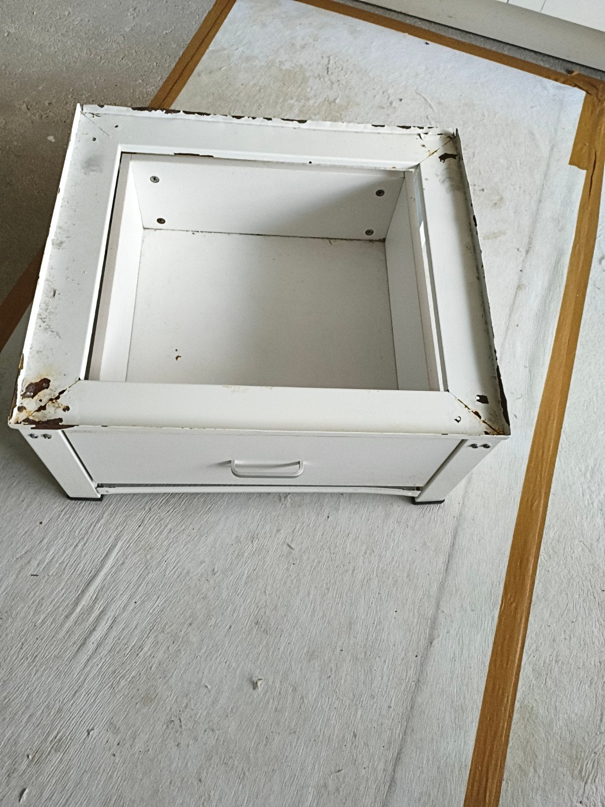 wasmachine verhoger met lade, 61x57x30 cm, Ophalen, Gebruikt