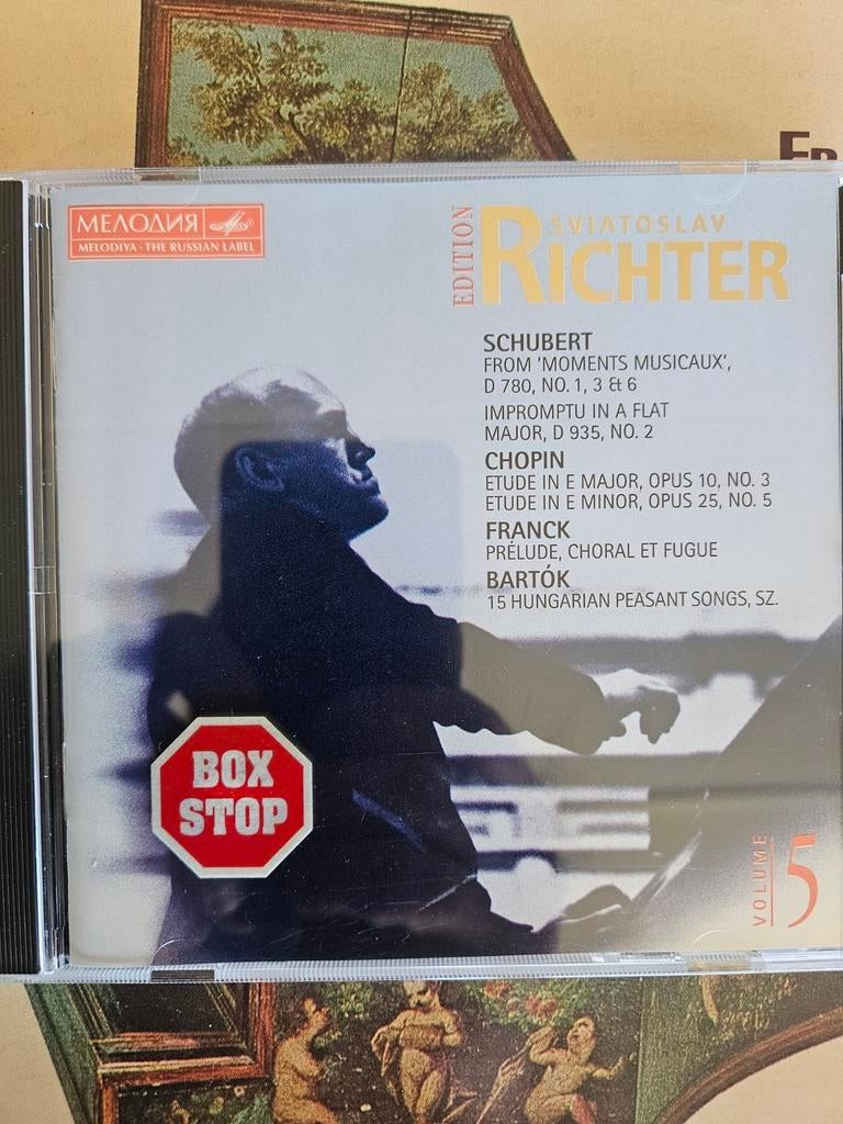 Sviatoslav Richter Edition Vol. 5: Schubert, Chopin, Franck,, Ophalen of Verzenden, Romantiek, Zo goed als nieuw, Kamermuziek