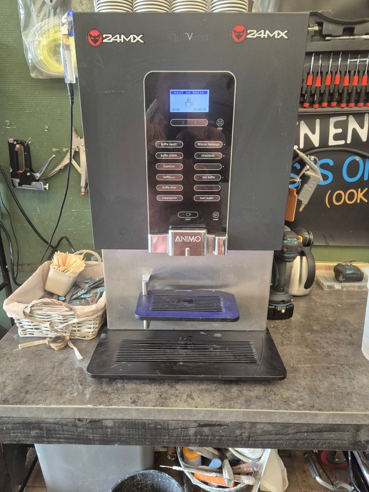 animo koffiemachine machine, Witgoed en Apparatuur, Ophalen of Verzenden