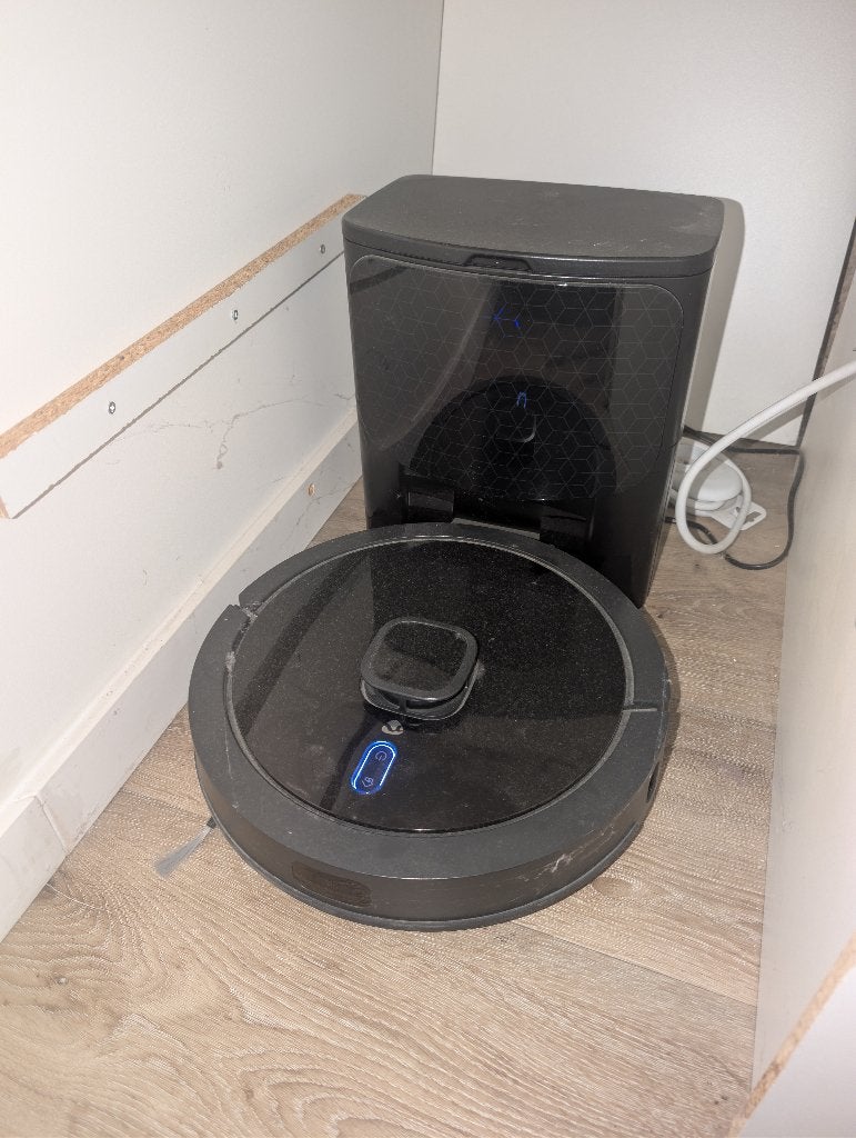 Nedis SmartLife Robotstofzuiger met dweil en stofstation, Overige merken, Gebruikt, Inclusief accessoires, Ophalen of Verzenden