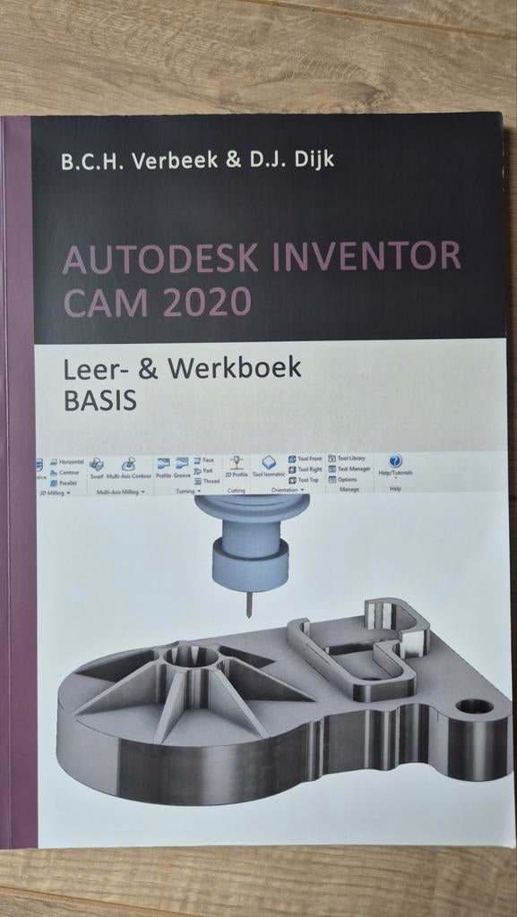 Studieboek autodesk Inventor cam 2020 LIS, Boeken, Techniek, Zo goed als nieuw, Bouwkunde, Ophalen of Verzenden