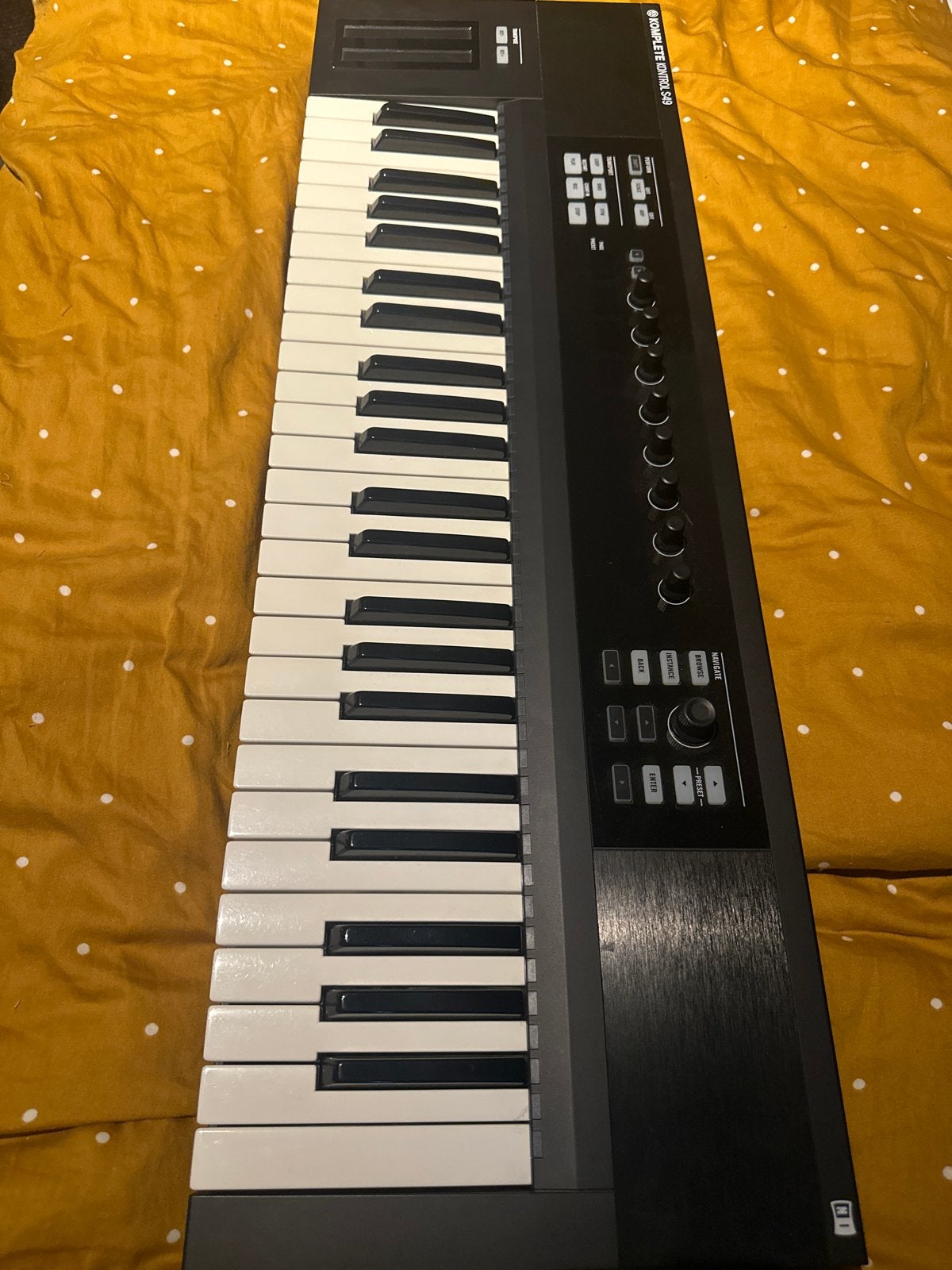 Native Instruments Komplete Kontrol S49 MIDI Keyboard, Muziek en Instrumenten, Keyboards, Zo goed als nieuw, Aanslaggevoelig, Ophalen