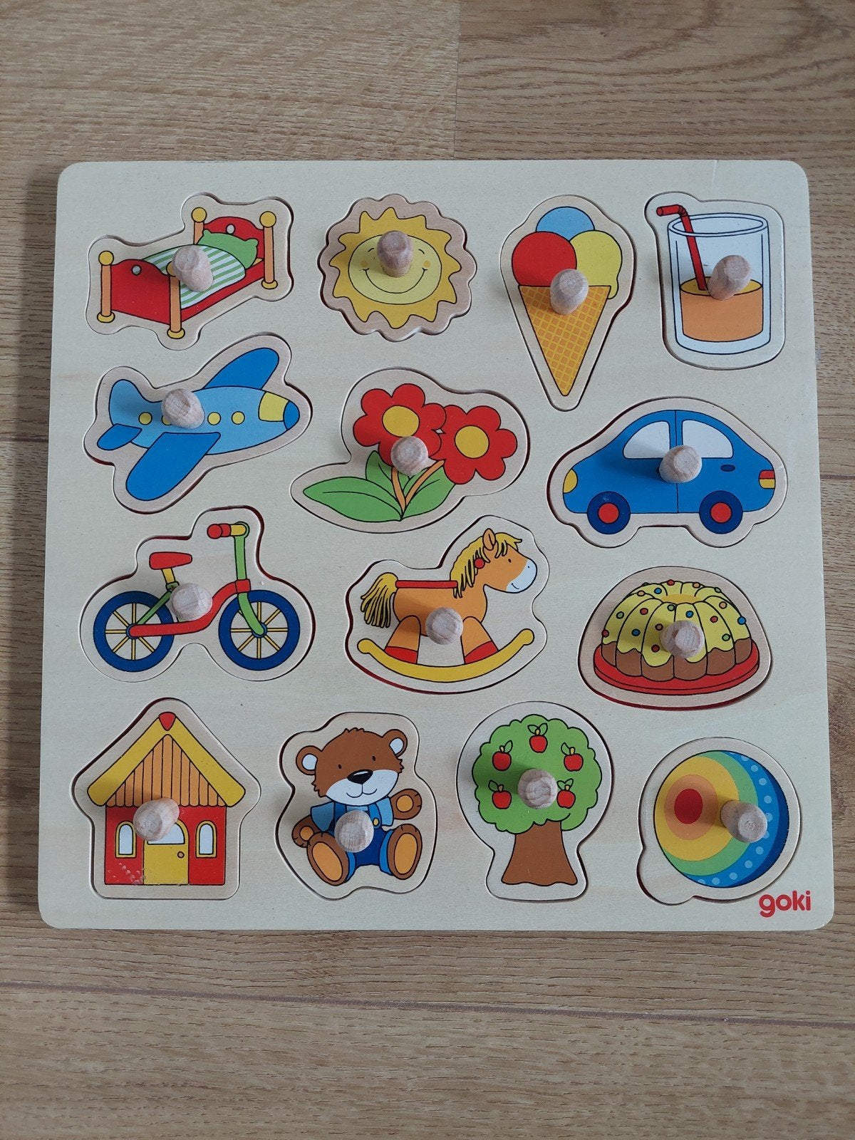 Houten Puzzel, Ophalen, Zo goed als nieuw, Van hout