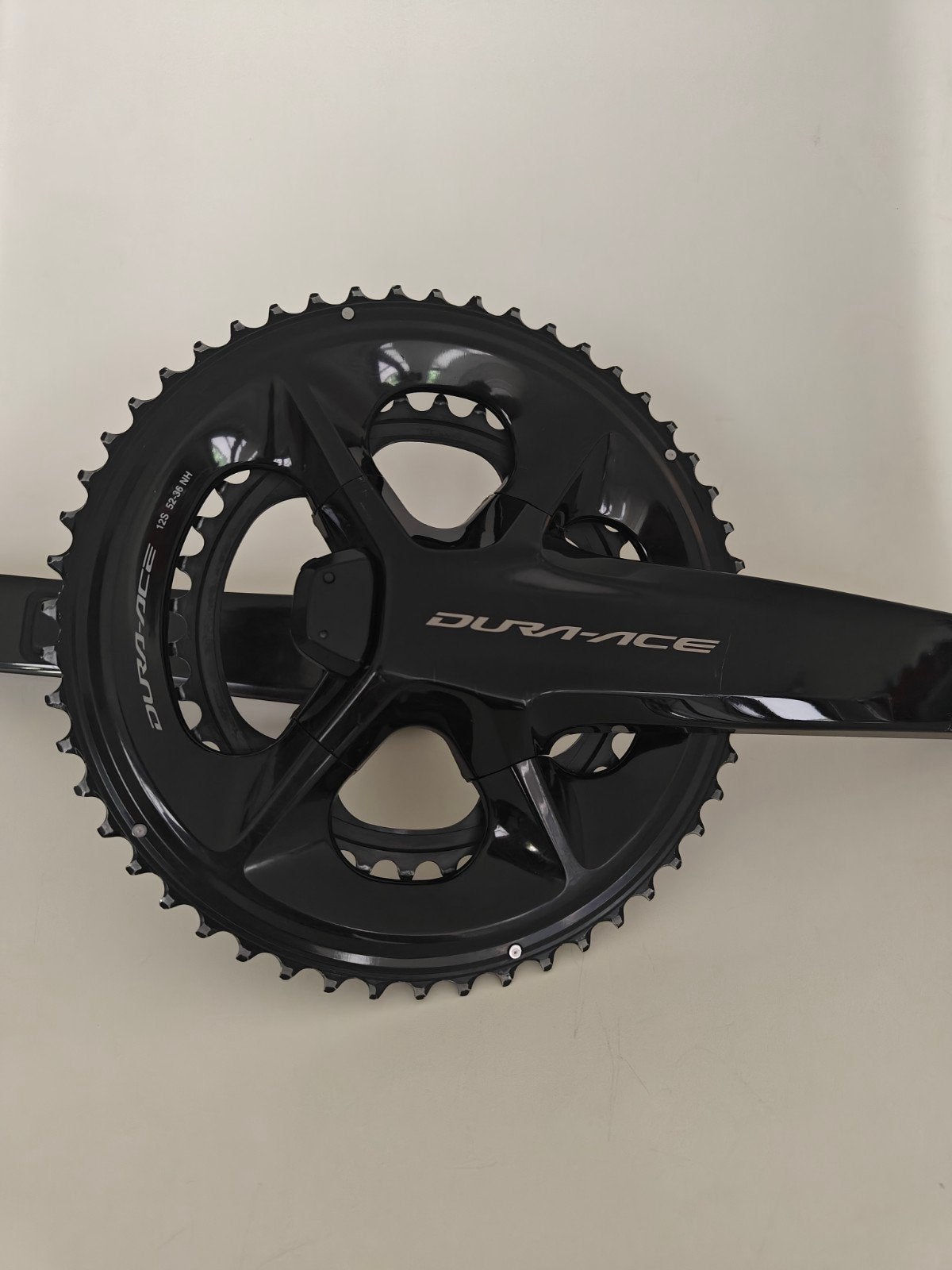 Dura Ace FC9200p crankstel met powermeter, Crankstel of Pedalen, Ophalen of Verzenden, Zo goed als nieuw, Aluminium