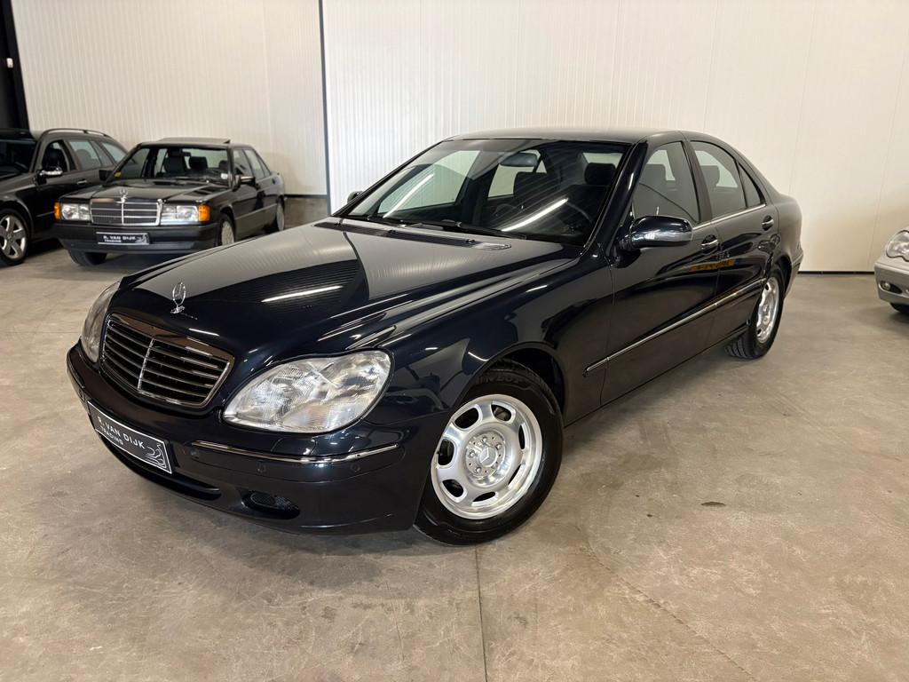 Mercedes-Benz S-klasse 320 Automaat Zeer mooi! W220, Auto's, Mercedes-Benz, Automaat, Achterwielaandrijving, Gebruikt, Zwart