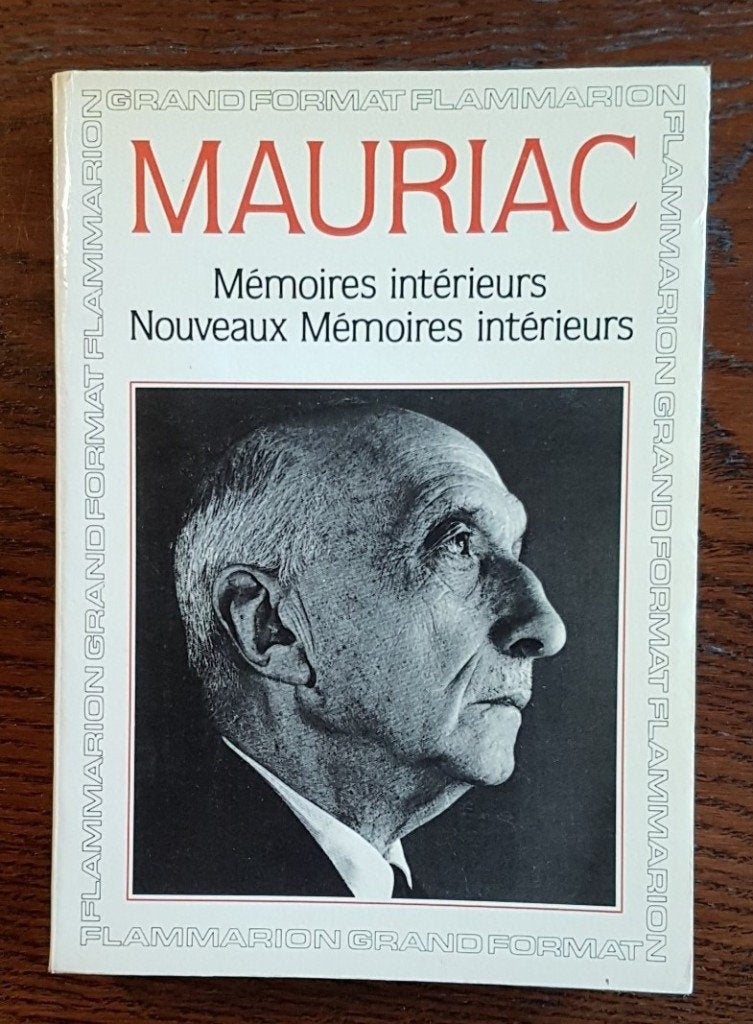 Mauriac - Mémoires interieurs, Ophalen of Verzenden, Zo goed als nieuw, Geesteswetenschap
