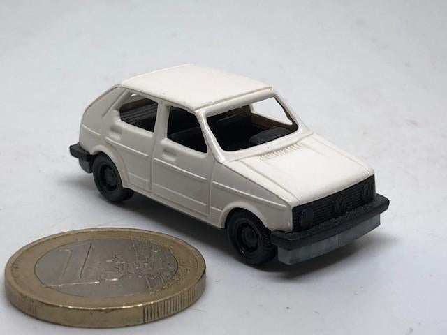 Volkswagen Golf LS Wit, Bruder, Hobby en Vrije tijd, Modelauto's | 1:87, Ophalen of Verzenden, Gebruikt, Auto, Overige merken