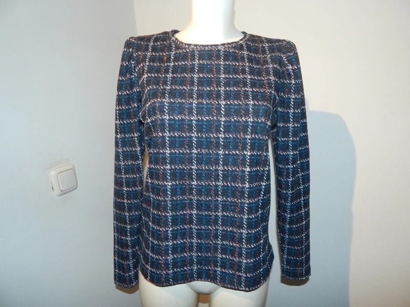 Studio Anneloes truitje klein pofje mouw ruiten glitter S, Kleding | Dames, Studio Anneloes, Zo goed als nieuw, Lange mouw, Maat 36 (S)