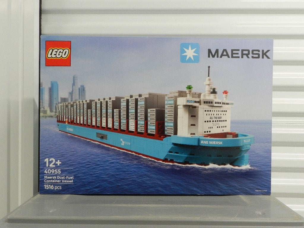 LEGO Maersk containerschip  dubbel brandstofsysteem (40955), Overige thema's, Lego, Nieuw, Ophalen of Verzenden