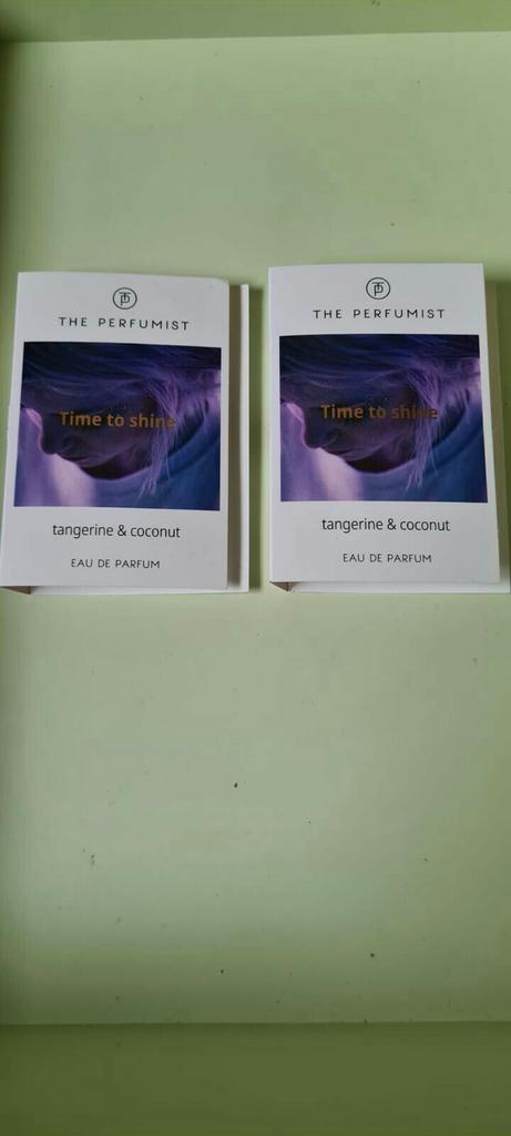 The perfumist time to shine eau de parfum 2x1ml, Ophalen of Verzenden, Nieuw