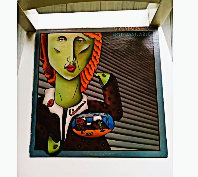 original lp- the residents-not available *1978*first press, LP, Overige genres, Inclusief binnenhoes, Ophalen of Verzenden