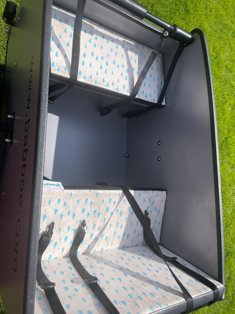Babboe elektrische bakfiets Big-E (2020) - 126 km gereden, 4 kinderen of meer, Elektrisch, Zo goed als nieuw, Ophalen