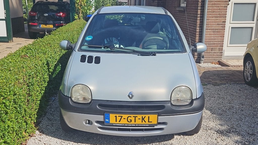 Renault Twingo 1.2 16V 2001 Grijs, Auto's, Renault, Voorwielaandrijving, 4 cilinders, 4 stoelen, Origineel Nederlands