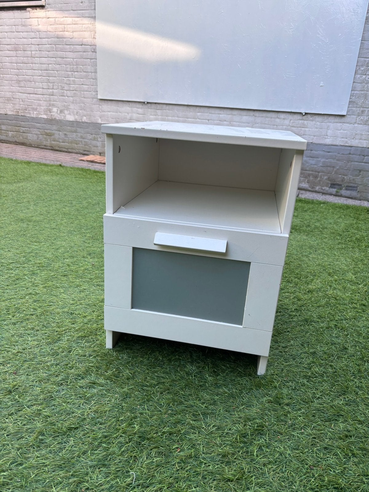 BRIMNES nachtkastje IKEA, Ophalen, Zo goed als nieuw, Minder dan 45 cm, 55 tot 70 cm