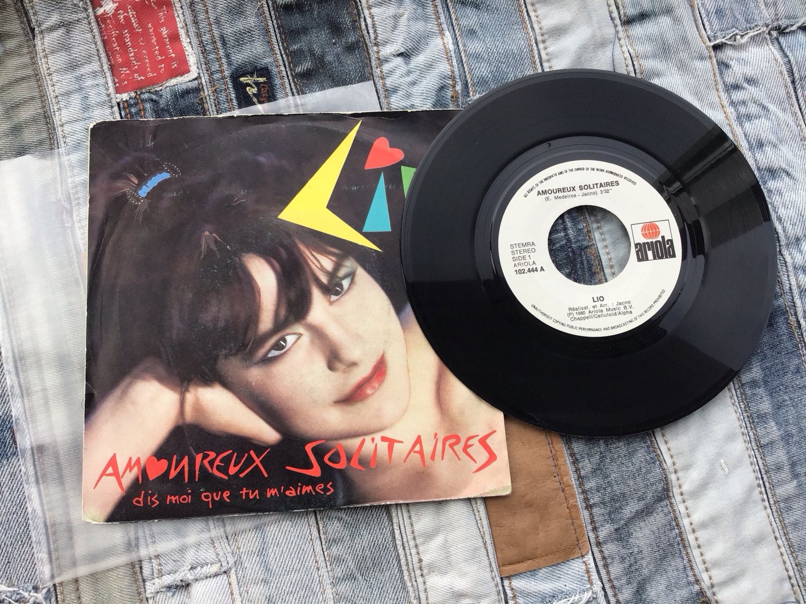Lio - Amoureux Solitaires (7 inch single), Gebruikt, 7 inch, Pop, EP