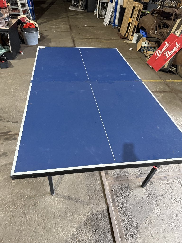 tafeltennis tafel, Ophalen, Gebruikt, Tafel Indoor, Inklapbaar