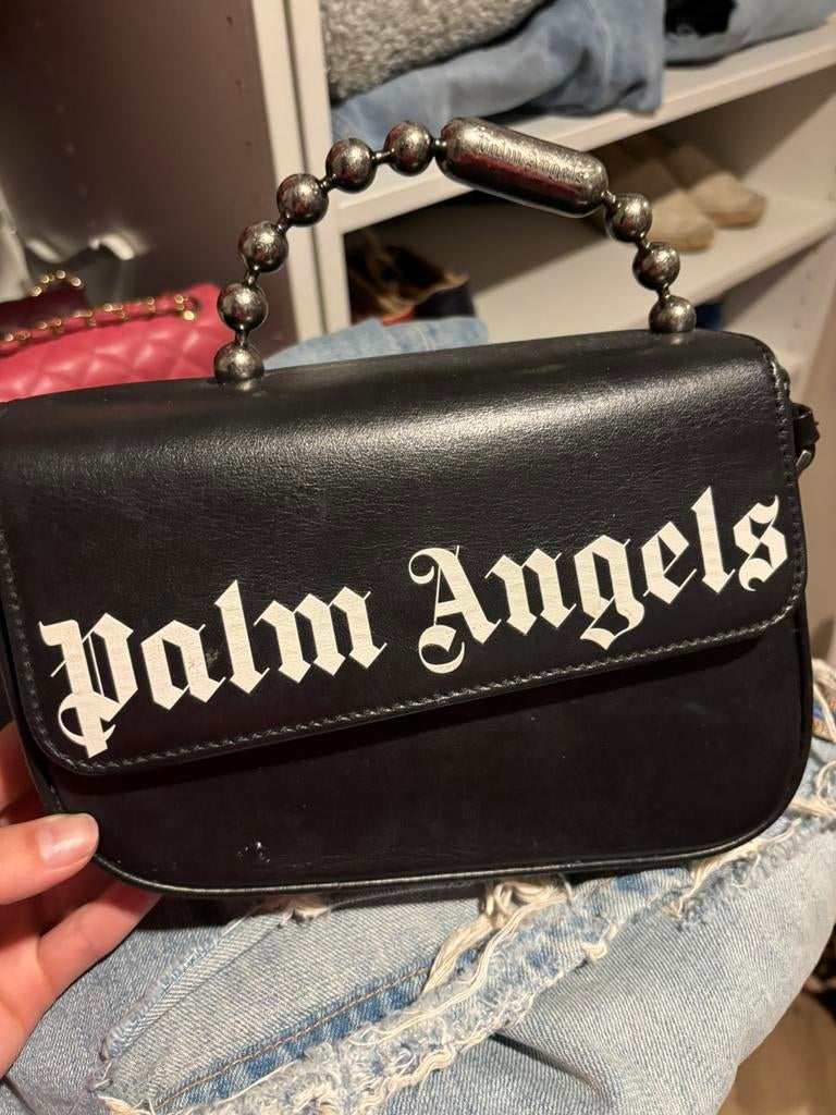 Palm angels tas, Overige merken, Gebruikt, Zwart, Ophalen of Verzenden