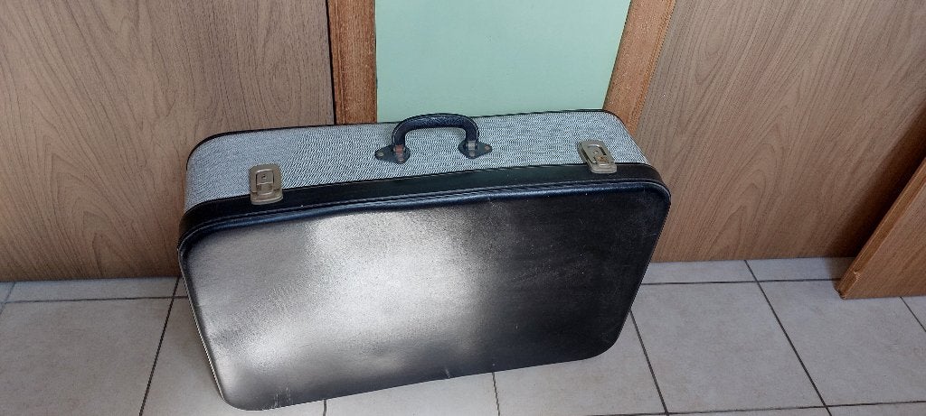 Oude reiskoffer - brocante, Antiek en Kunst, Curiosa en Brocante, Ophalen of Verzenden