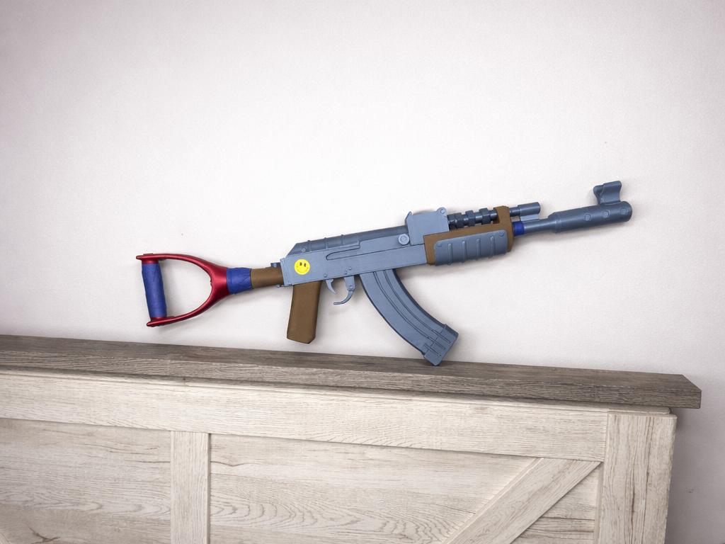 RUST AK 47 replica - ware grootte!, Ophalen of Verzenden, Nieuw, Overige typen