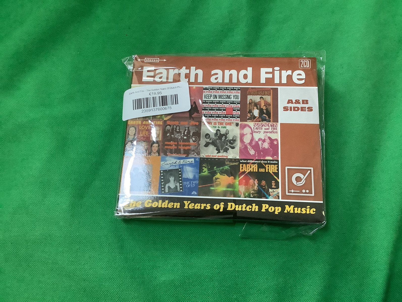 Earth And Fire-The Golden Years Of 2cd (NL/very rare!), Ophalen of Verzenden, Gebruikt
