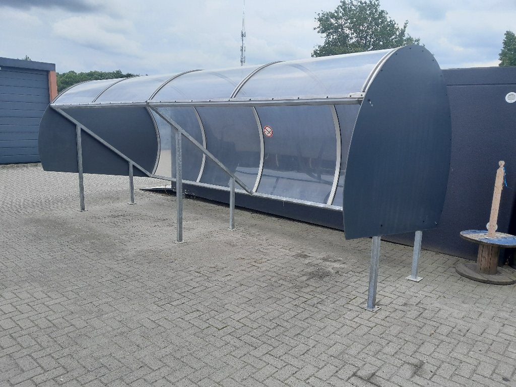 Rokersoverkapping ,Fietsenstalling, fietsoverkapping ,, Ophalen of Verzenden, Zo goed als nieuw