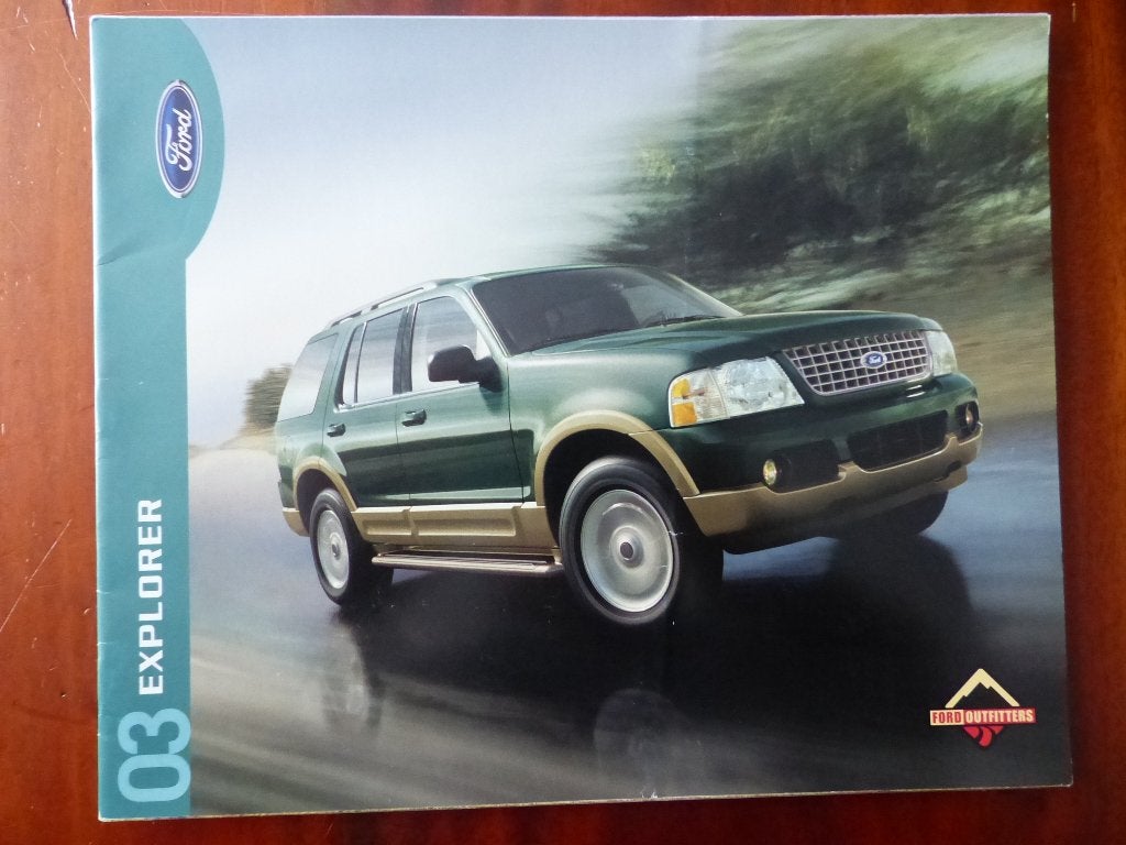 Ford USA Explorer 2003 brochure   USA, Verzenden, Gelezen, Ford