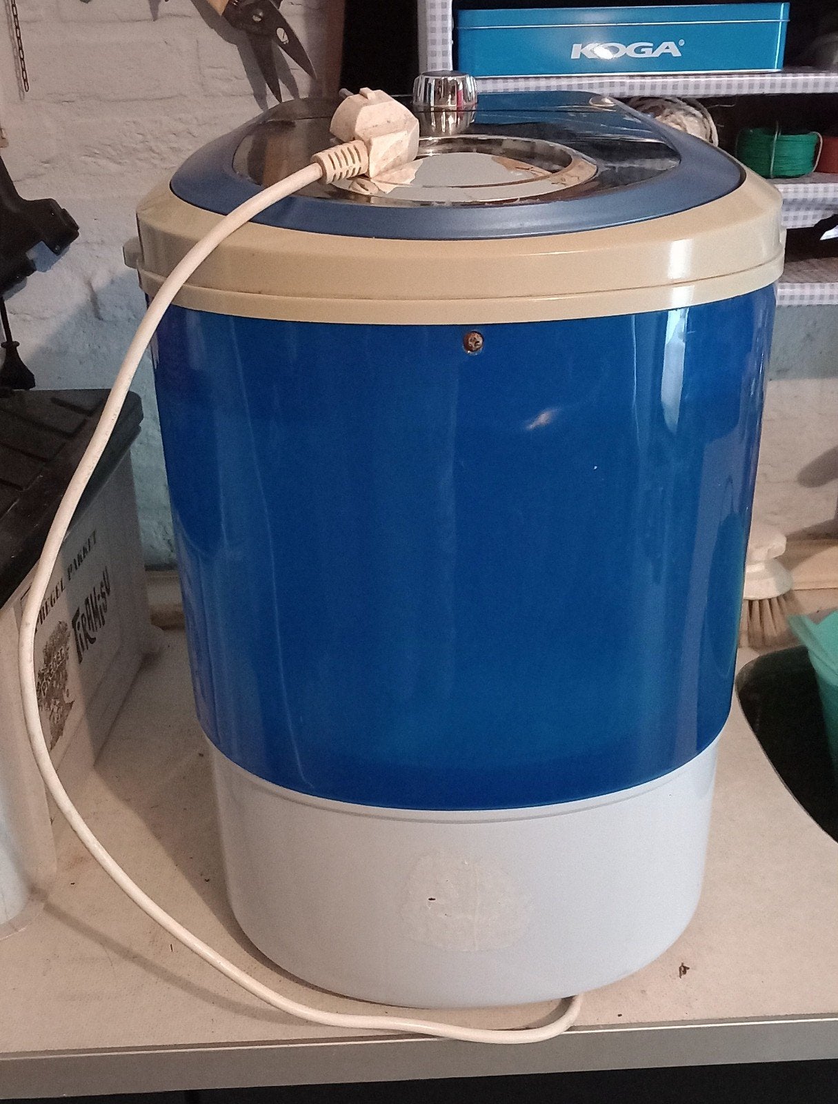 2e hands campingwasmachine - werkt perfect!, Ophalen