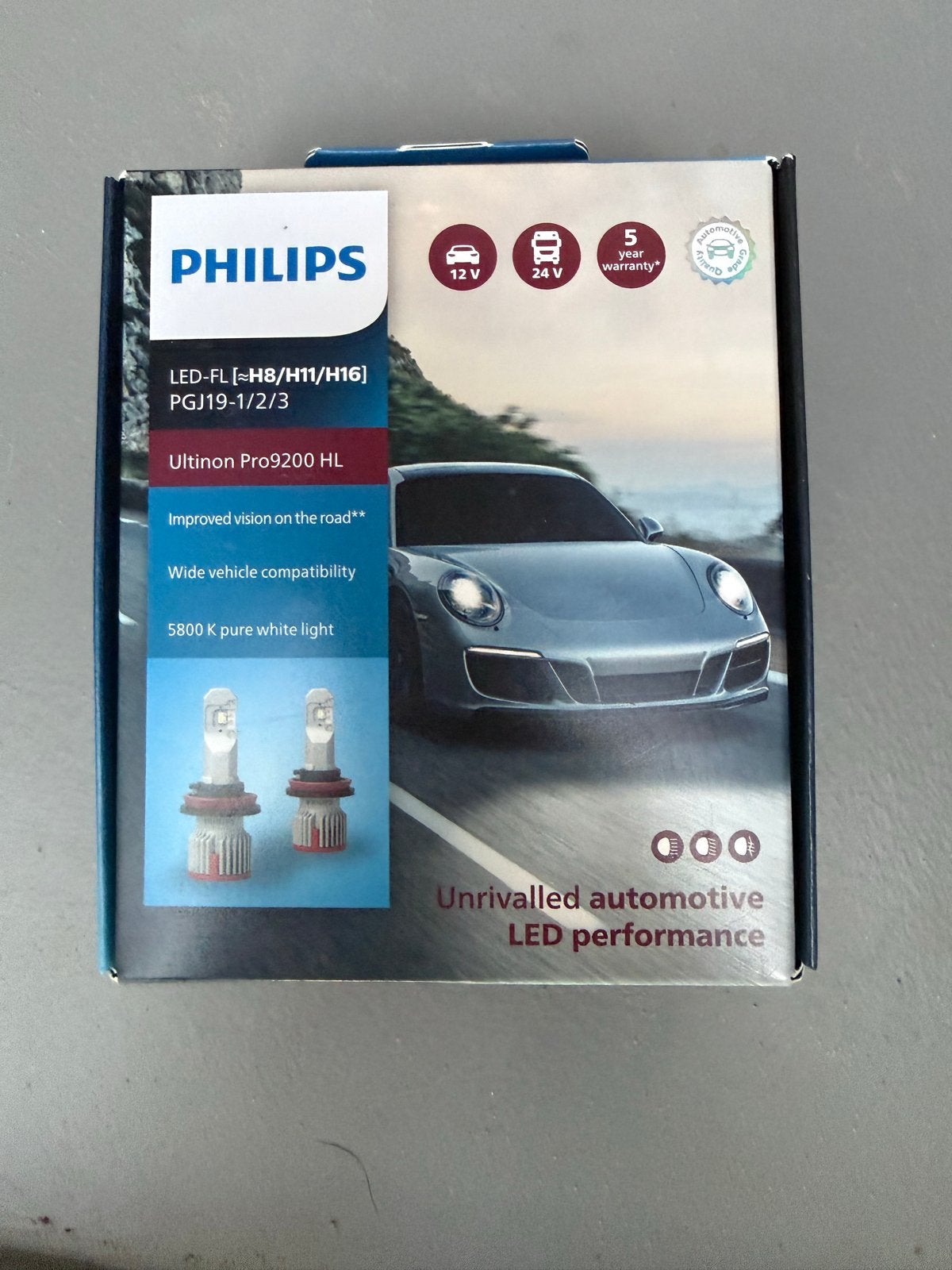 Philips Ultinon Pro9200 HL LED-koplampen H8/H11/H16, Lumileds, Info@philips.nl, Lumileds, Nieuw