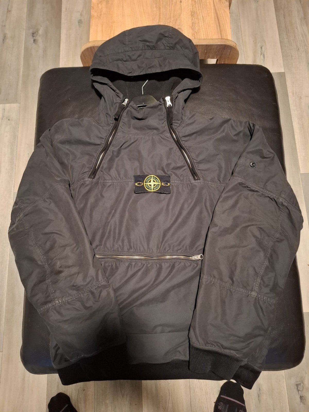 Stone Island - David Light TC (micropile Voering), Maat 52/54 (L), Zwart, Ophalen of Verzenden, Stone Island