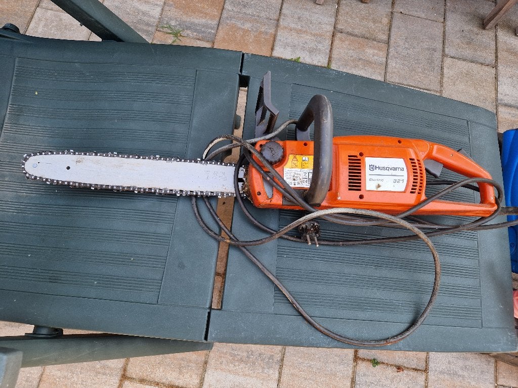 Husqvarna 321 Elektrische Kettingzaag, Tuin en Terras, Hand-tuingereedschap, Ophalen, Gebruikt, Overige soorten, Husqvarna