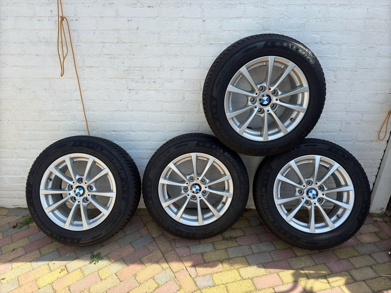 16 inch set BMW F3x, Ophalen, 16 inch, Banden en Velgen, 205 mm