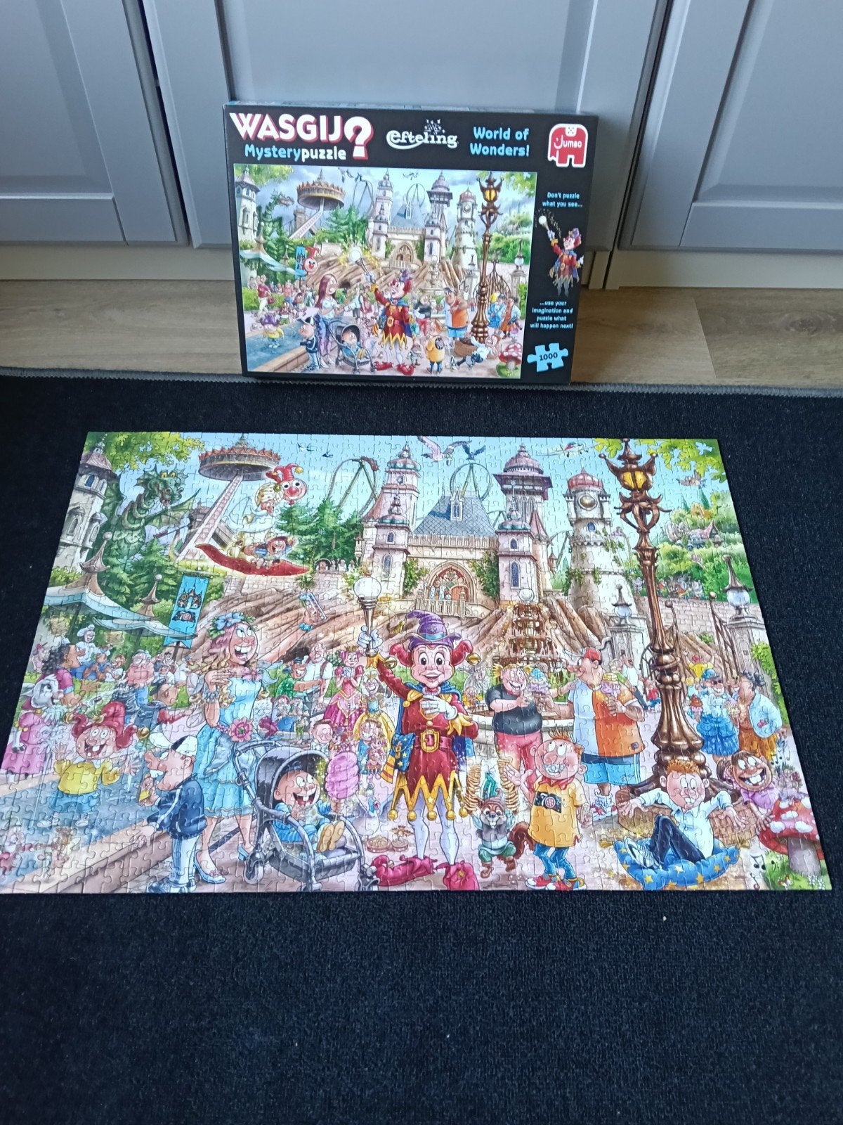 Wasgij? Mystery puzzle Efteling, Ophalen of Verzenden, 500 t/m 1500 stukjes, Zo goed als nieuw