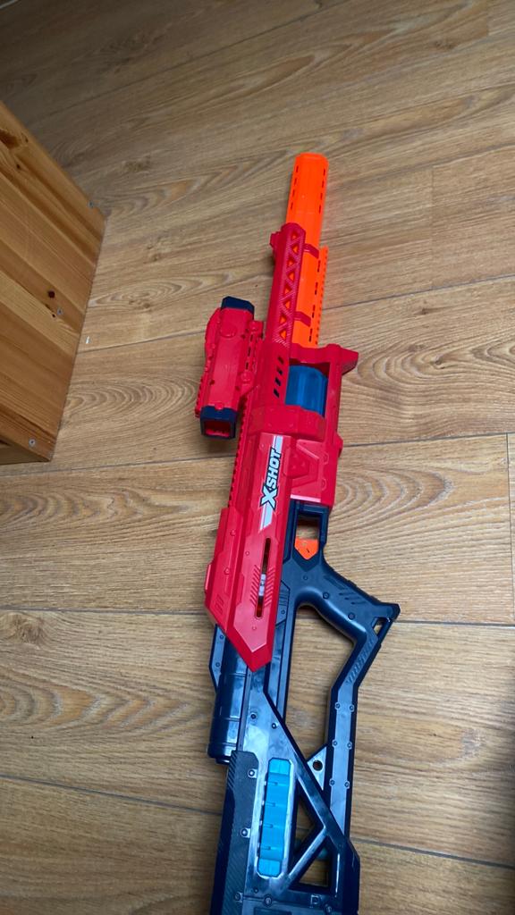 Nerf pistool, Ophalen of Verzenden, Zo goed als nieuw