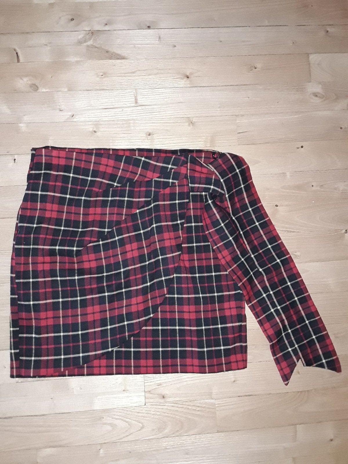 Geruite Nikkie by Kate Moss rokje mt 36, Zwart, Ophalen of Verzenden, Zo goed als nieuw, Nikkie